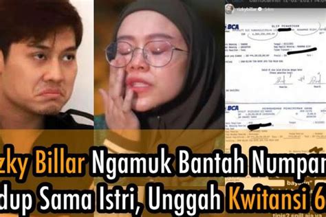 Dibilang KDRT Dan Numpang Hidup Sama Lesti Kejora Rizky Billar Ngamuk