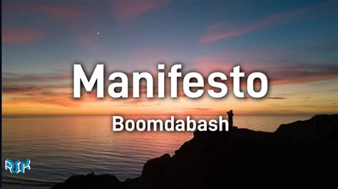 Boomdabash Manifesto Testo Lyrics YouTube