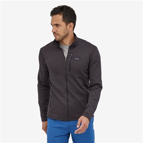 Patagonia Mens R1 Daily Jacket Ink Black Black X Dye