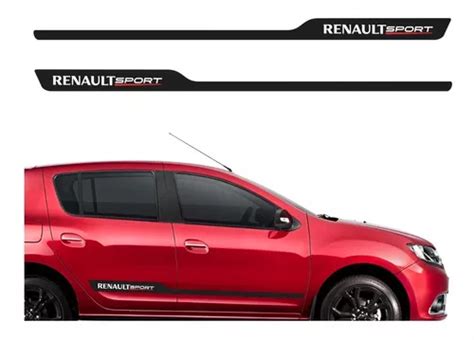 Kit Faixa Lateral Adesivos Renault Sandero Sport Imp142