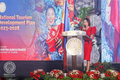 DOT Chief Unveils National Tourism Development Plan NTDP 2023 2028 At