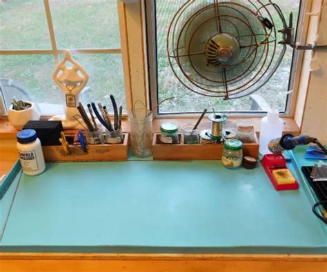 How To Set Up Your Stained Glass Soldering Station Mountain Woman