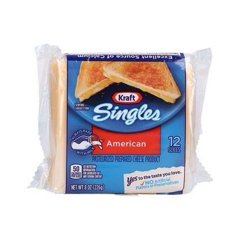 QUESO KRAFT SINGLES AMERICAN 8OZ Tiendas Garrido