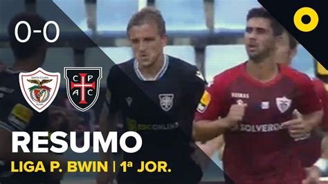 Resumo Santa Clara Casa Pia Ac Liga Portugal Bwin Sport Tv