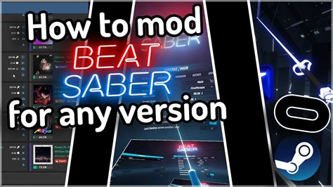 How To Install Mods For Beat Saber In Any Version Custom Sabers