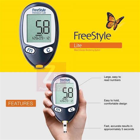 Zen Pharmacy Abbott FreeStyle Freedom Lite Glucometer Blood Glucose