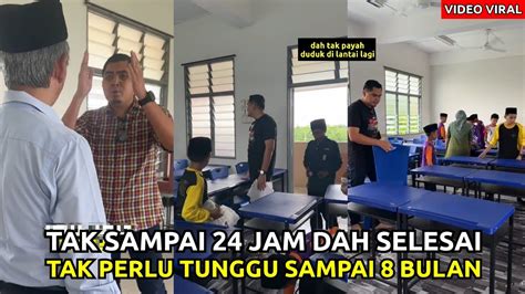 Akhirnya Yb Akmal Beli Kerusi Meja Untuk Sekolah Agama Di Melaka