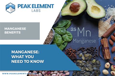 Manganese What You Need To Know Peak Element Labs