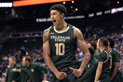 Isaiah Stevens Scores 20 Points As Colorado State Beats No 8 Creighton