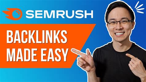 How To Find Easy Backlink Opportunities With Semrush Youtube