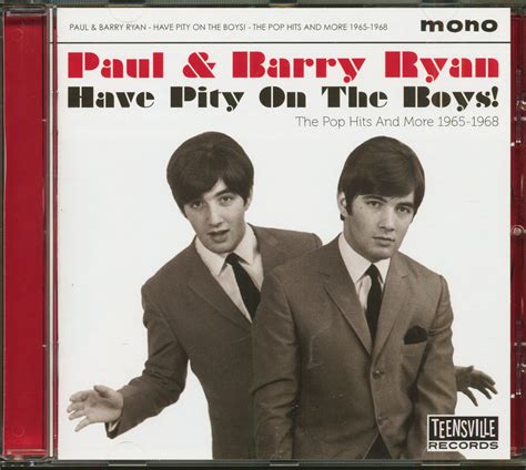 Paul And Barry Ryan Cd Have Pity On The Boys The Pop Hits 1965 1968