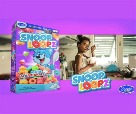 Snoop Dogg Drops His Own Cereal Called Snoop Loopz