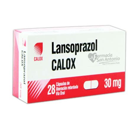 LANZOPRAZOL 30MG X 28 CAPS DUO PACK Farmacia San Antonio