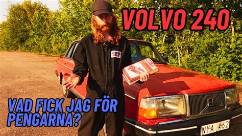 Volvo 240 rundvandring och genomgång fynd YouTube