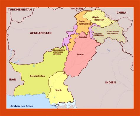 Maps Of Pakistan Collection Of Maps Of Pakistan Maps Of Asia