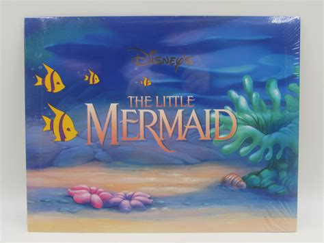 Walt Disney The Little Mermaid Disney Store Exclusive Lithograph Portfolio Etsy