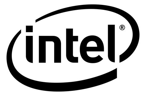 Intel Logo White Transparent