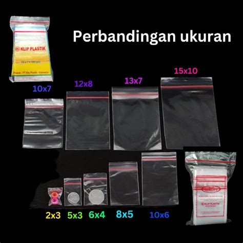 Jual Plastik Klip Ziplock Plastik Obat Plastik Zipper Shopee Indonesia