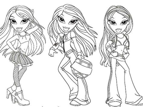 Imprimer Coloriage De Bratz A Imprimer Fond D Cran Voyager En Solo