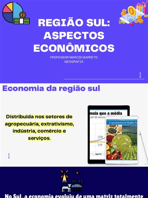 Aspecto Economico Da Região Sul - Região Sul Aspectos Econômicos | PDF