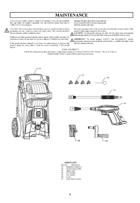 Earthwise PW18503 1 850 PSI 1 4 GPM Electric Pressure Washer