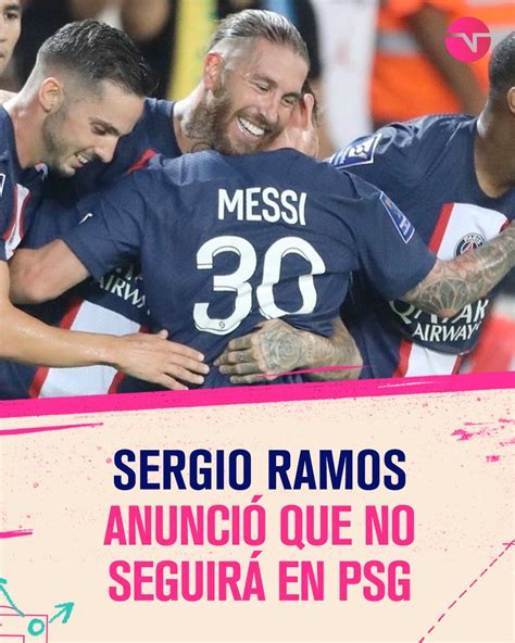 TNT Sports Argentina on Twitter SERGIO RAMOS SE DESPIDIÓ DEL PSG