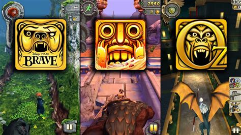 Temple Run Brave Vs Temple Run 2 Blazing Sands Vs Temple Run Oz