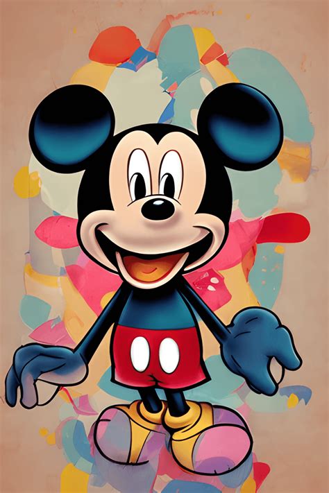 Mickey Mouse Disney Ship Illustration Kawaii Chibi Creative Fabrica