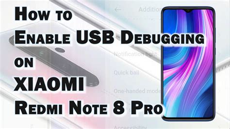 How To Activate Xiaomi Redmi Note Pro Usb Debugging