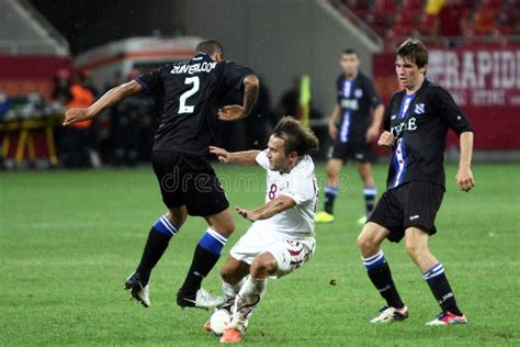 FC Rapid Bucharest FC Heerenveen Editorial Stock Photo Image Of