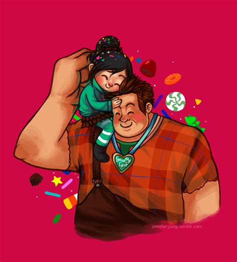 Ralph and Vanellope by galazy on DeviantArt