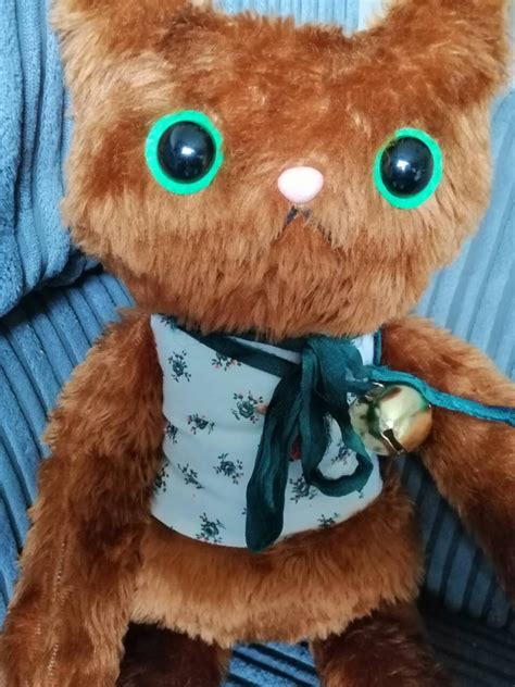 Scruffy Fluffy Ginger Tom Cat Cat Teddy Cat Plush Plushie Etsy