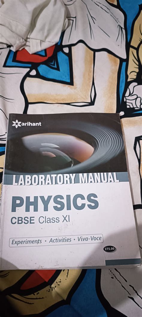 Buy Laboratory Manual Physics Class Th Cbse Bookflow