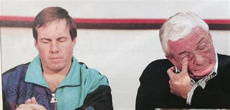 Bill Belichick & Browns owner Art Modell in this day in 1993 when ...