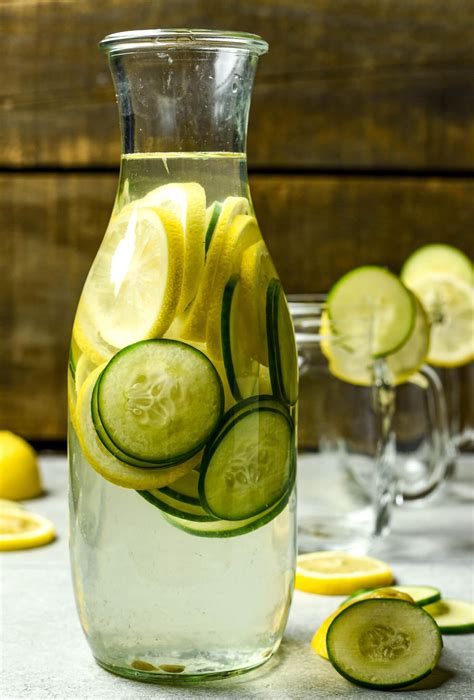 Easy Lemon Cucumber Water Recipe Shane Simple