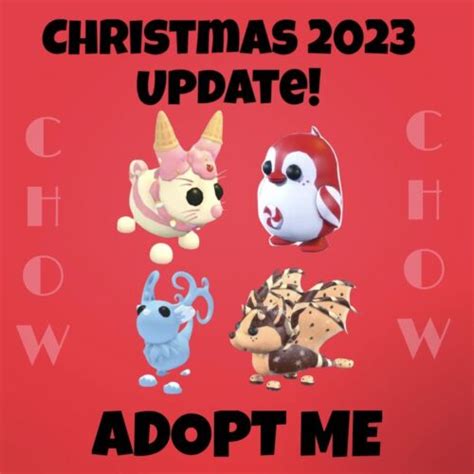 Adopt From Me Winter 2023 Pets Cc Bat Dragon Peppermint Penguin Ebay