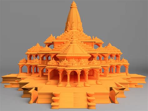 Ayodhya Ram Temple - NO SUPPORTS REQUIRED! by Vedic Futura | Download ...