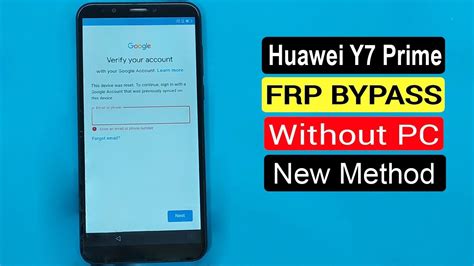 Huawei Y Prime Frp Bypass Huawei Y Prime Google Account Bypass