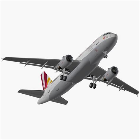 Airbus A Germanwings D Model Ds Max C D Lwo Dwg Dxf