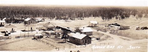 Historical photos photographs of Hudson Bay Saskatchewan