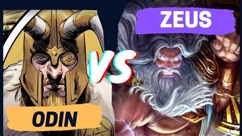 Quién es más poderoso Zeus o Odín mitología