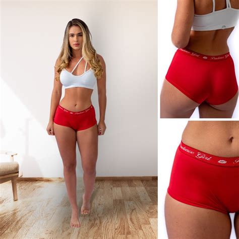 Kit 2 Cueca Feminina Boxer Feminina Cores Variadas Adulto Microfibra