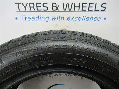 X2 205 55 16 205 55R16 91H GOODYEAR ULTRA GRIP M S RUNFLAT TYRES 8MM