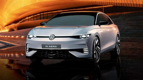 Auto Vw Id Aero Elektro Mittelklasse Limousine Startet In