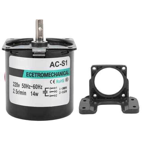 AC Synchronous Motor 14W Permanent Magnet 2Way High Torsion Central