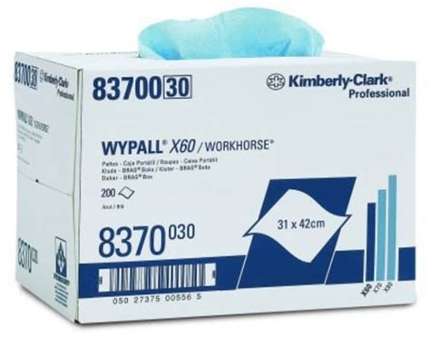 Kimberly Clark Wypall X60 Cloths In Brag Box Thickness 1 Ply Color