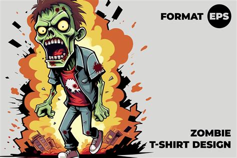 Zombie Graphic By C Gudzik · Creative Fabrica