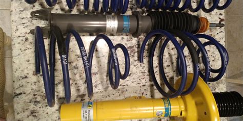 Porsche 997 Bilstein Shocks Struts With H R Lowering Springs Excellent