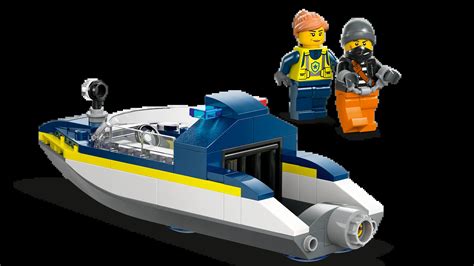 Police Speedboat And Crooks Hideout Videos For Kids