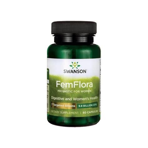 SWANSON FemFlora Feminine Probiotic Formula 60 капсули